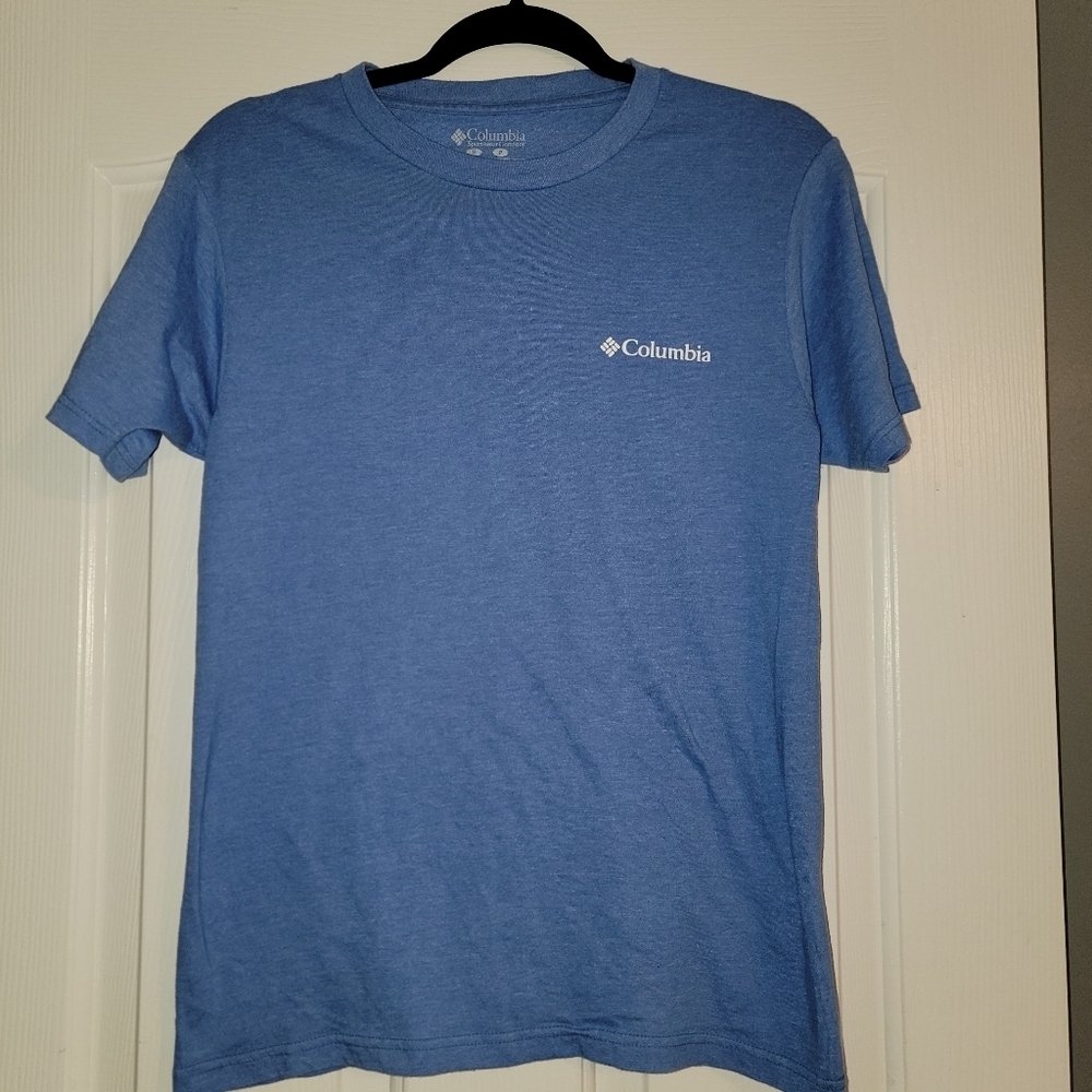 Columbia Women's Sky Blue Short Sleeve Tee